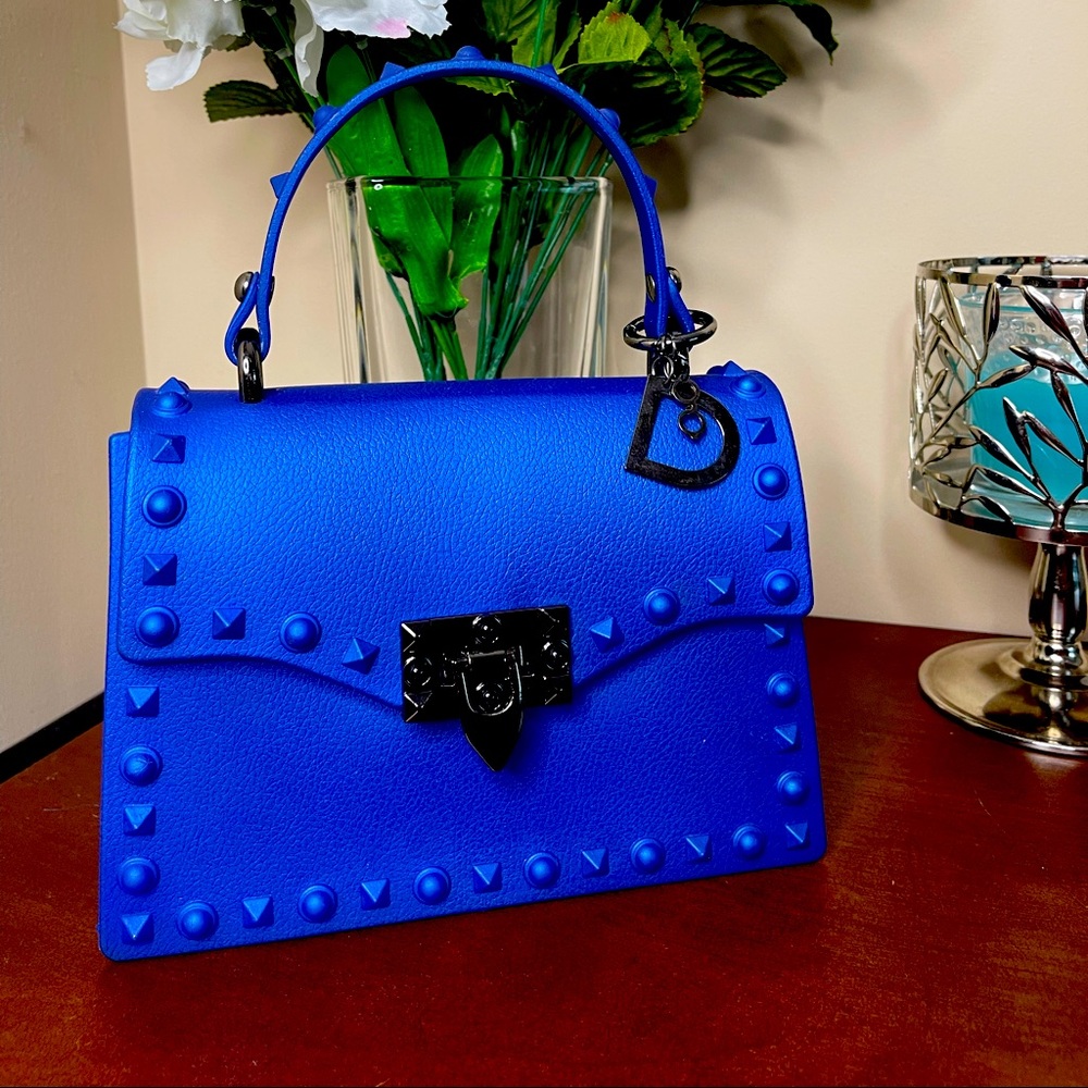 Beautiful blue purse